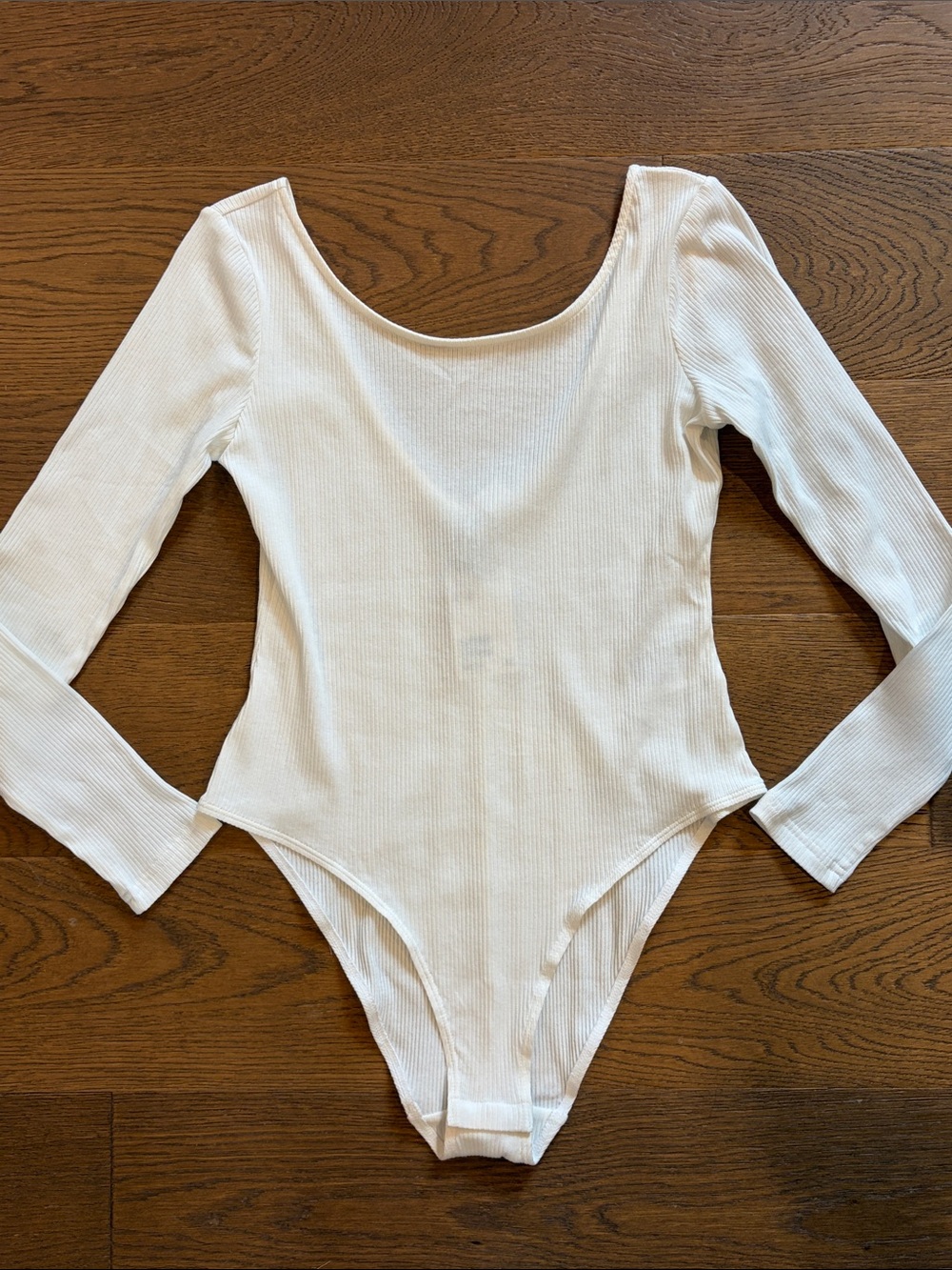 NWT H&M Ribbed Scoopback bodysuit
